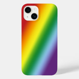 Rainbow Summer Chee in Gradient Stripes Case-Mate iPhone 14 Hülle
