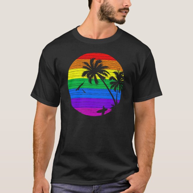 Rainbow summer T-Shirt (Vorderseite)