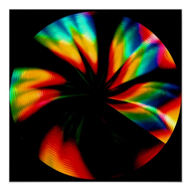 Rainbow Sun A Light Painting Poster (Vorderseite)