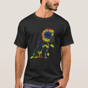 Rainbow Sunflower Liebe is Liebe Lgbt Gay Lesbian T-Shirt