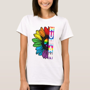 Rainbow Sunflower T - Shirt