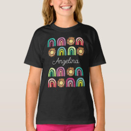Rainbow & Suns Back to School T-Shirt