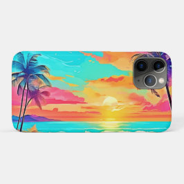 Rainbow Sunset Beach Case-Mate iPhone Hülle