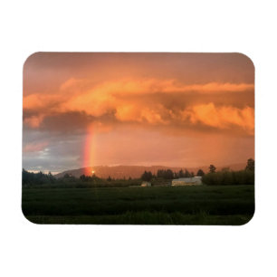 Rainbow Sunset Magnet