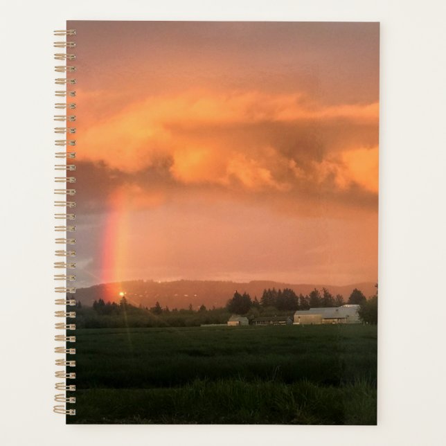Rainbow Sunset Planer (Vorderseite)