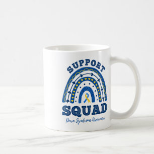 Rainbow Support Squad Down Syndrome Awareness Kaffeetasse