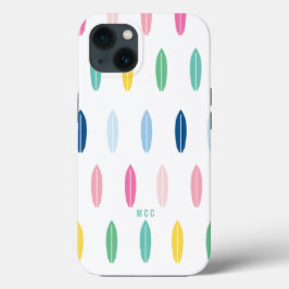 Rainbow Surfboard Personalisiert Case-Mate iPhone Hülle