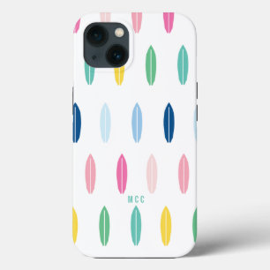 Rainbow Surfboard Personalisiert Case-Mate iPhone Hülle