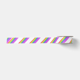 Rainbow Swirl Ribbon Satinband
