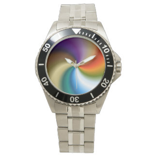 Rainbow Swirl Watch Armbanduhr