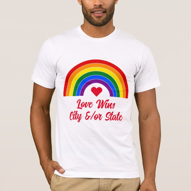 Rainbow T-Shirt (Vorderseite)