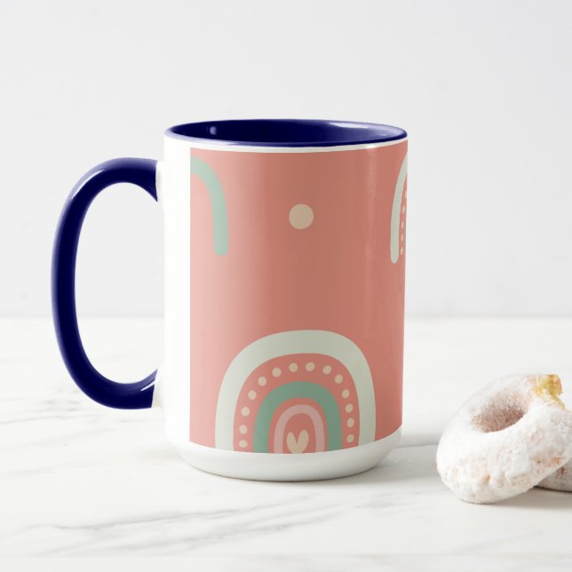 Rainbow Tasse (Mit Donut)