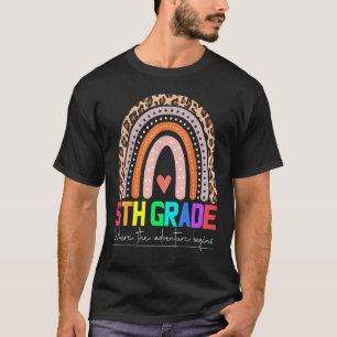 Rainbow Teacher Team Fünfte Klasse Squad G T-Shirt