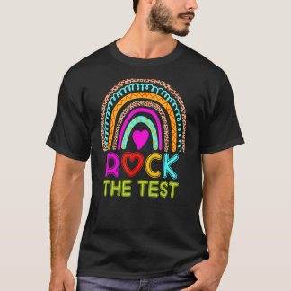 Rainbow Teacher Testing Day T-Shirt