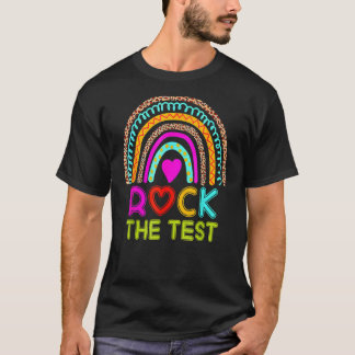 Rainbow Teacher Testing Day T-Shirt