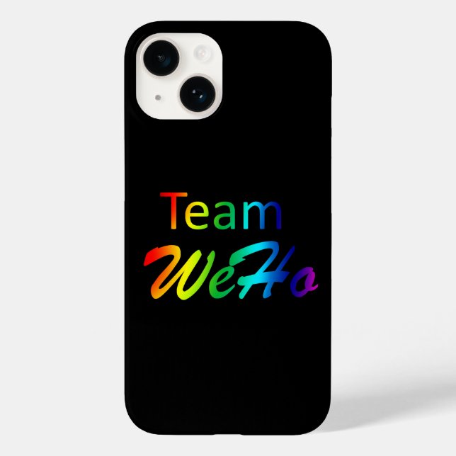 Rainbow Team WeHo Case-Mate iPhone Hülle (Rückseite)