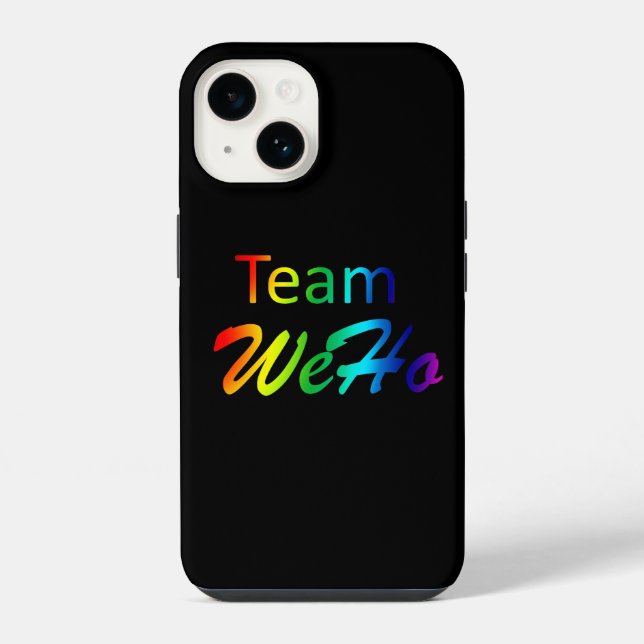 Rainbow Team WeHo iPhone Hülle (Rückseite)