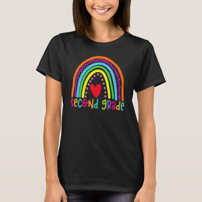 Rainbow-Team zweiter Klasse T-Shirt (Vorderseite)