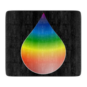 RAINBOW-TEARDROP SCHNEIDEBRETT