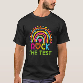 Rainbow-Testtag des Testlehrers T-Shirt