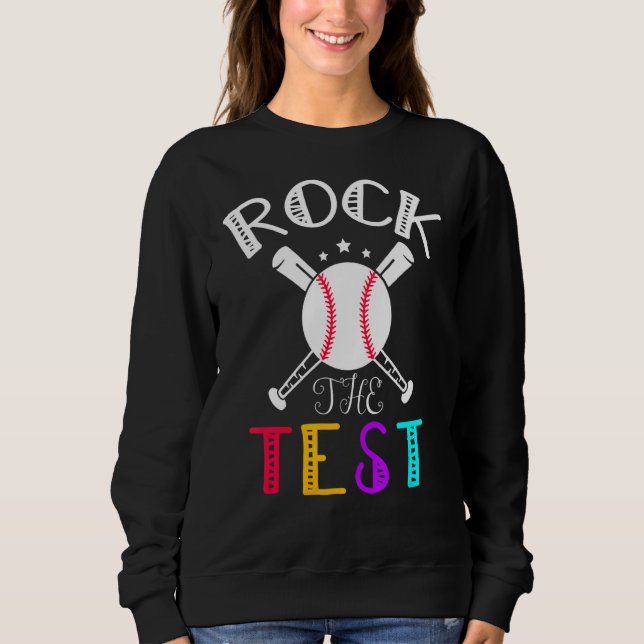 Rainbow-Testtag-Lehrer Sweatshirt (Vorderseite)