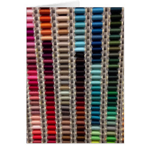 Rainbow Thread Spool Nähen Fashion Kostüm Design