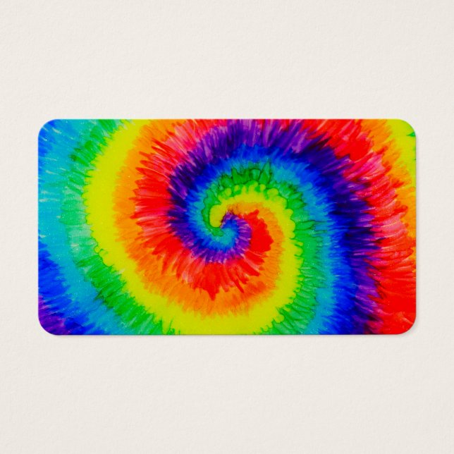 Rainbow Tie-Dye Alcohol Ink (Vorderseite)