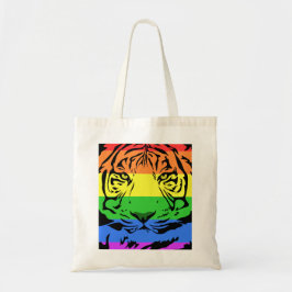 Rainbow Tiger Tragetasche