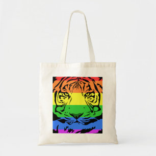 Rainbow Tiger Tragetasche