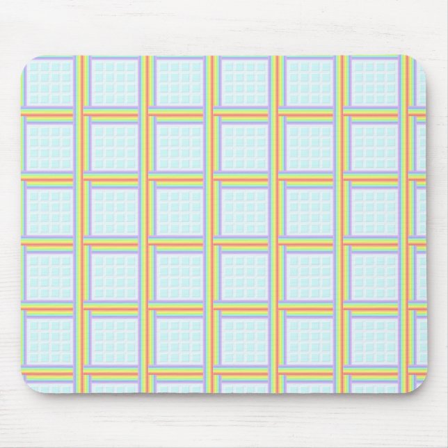 Rainbow Tiles Mousepad (Vorne)