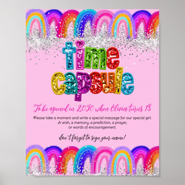Rainbow Time Kapsel Poster (Vorne)