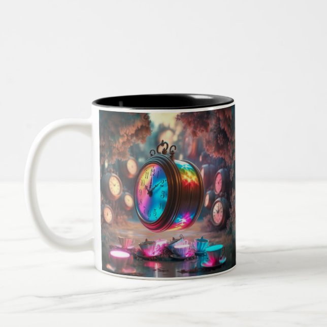 Rainbow Time Tee Party Tasse (Links)