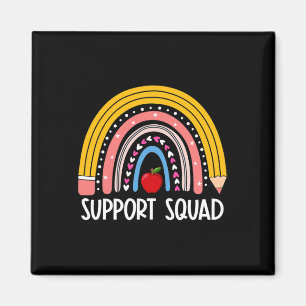 Rainbow to School Support Teacher Team Magnet