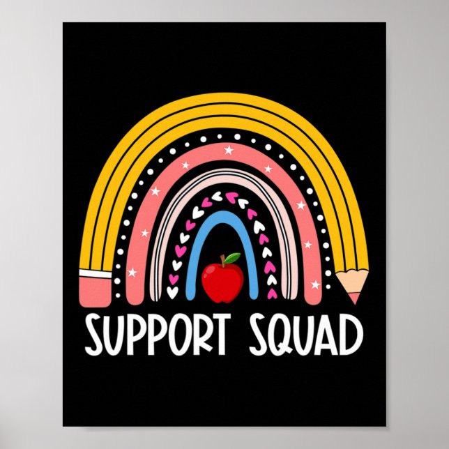 Rainbow to School Support Teacher Team Poster (Vorne)