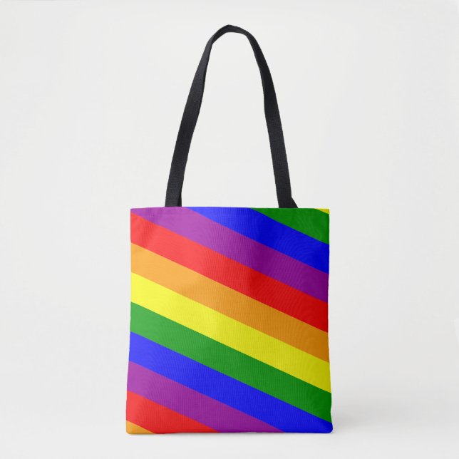 Rainbow Tote Bag (Vorderseite)