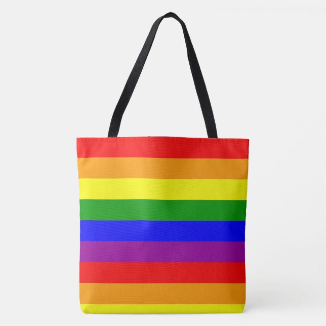 Rainbow Tote Bag (Vorderseite)