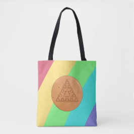 Rainbow Tote Bag Game Dalgona Mehrfach-Dreieck