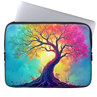  Rainbow Tree: Roots of Infinite Hope Art Laptopschutzhülle