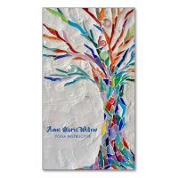 Rainbow Tree Yoga Instructor Magnet