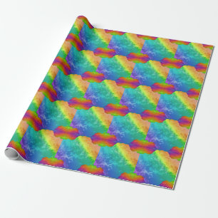 RAINBOW TREM GESCHENKPAPIER