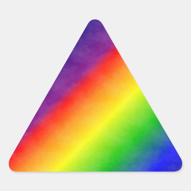 Rainbow Triangle Stickers (Vorderseite)
