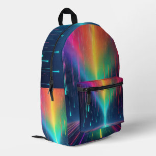 Rainbow Tropfen Trip Bedruckter Rucksack