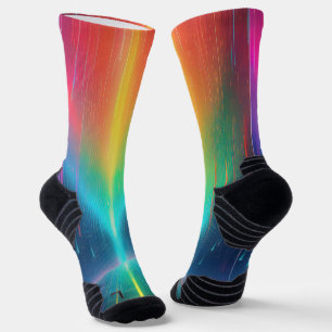 Rainbow Tropfen Trip Socken