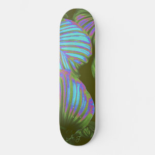 Rainbow Tropical Blätter Skateboard