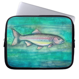 Rainbow Trout Art Laptopschutzhülle