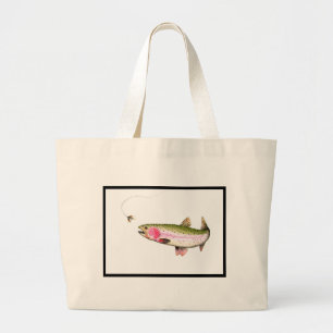 Rainbow Trout Fly Fishing Jumbo Stoffbeutel