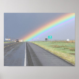 Rainbow Trucks Poster