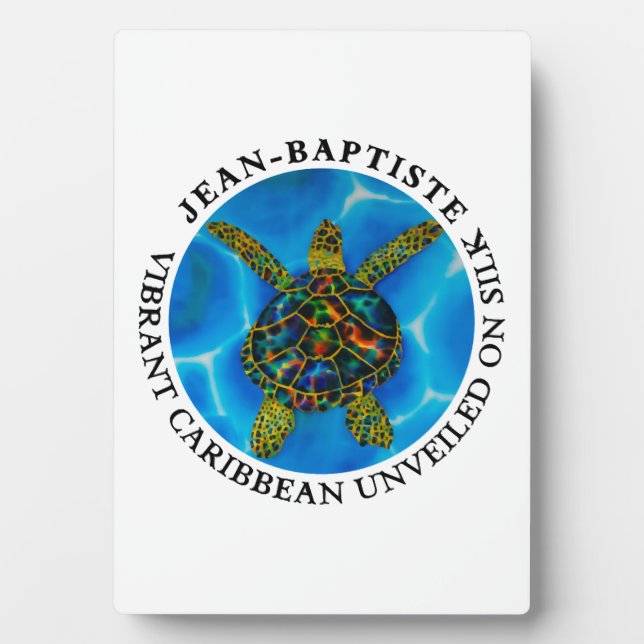 Rainbow Turtle Fotoplatte (Vorderseite)