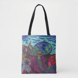 Rainbow Turtle Tasche