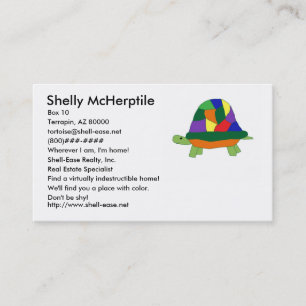 Rainbow Turtle Visitenkarte